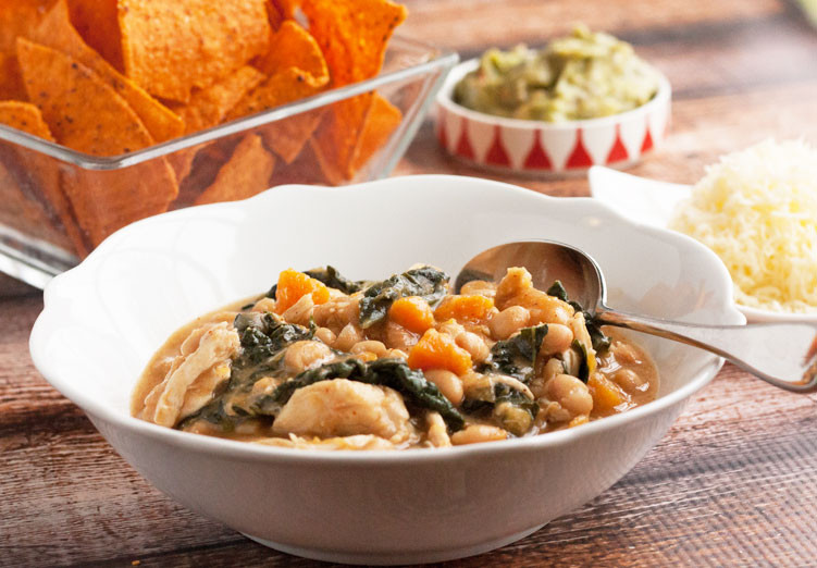 Healthy White Bean Chicken Chili
 Healthy White Bean Chicken Chili Two Lazy Gourmets