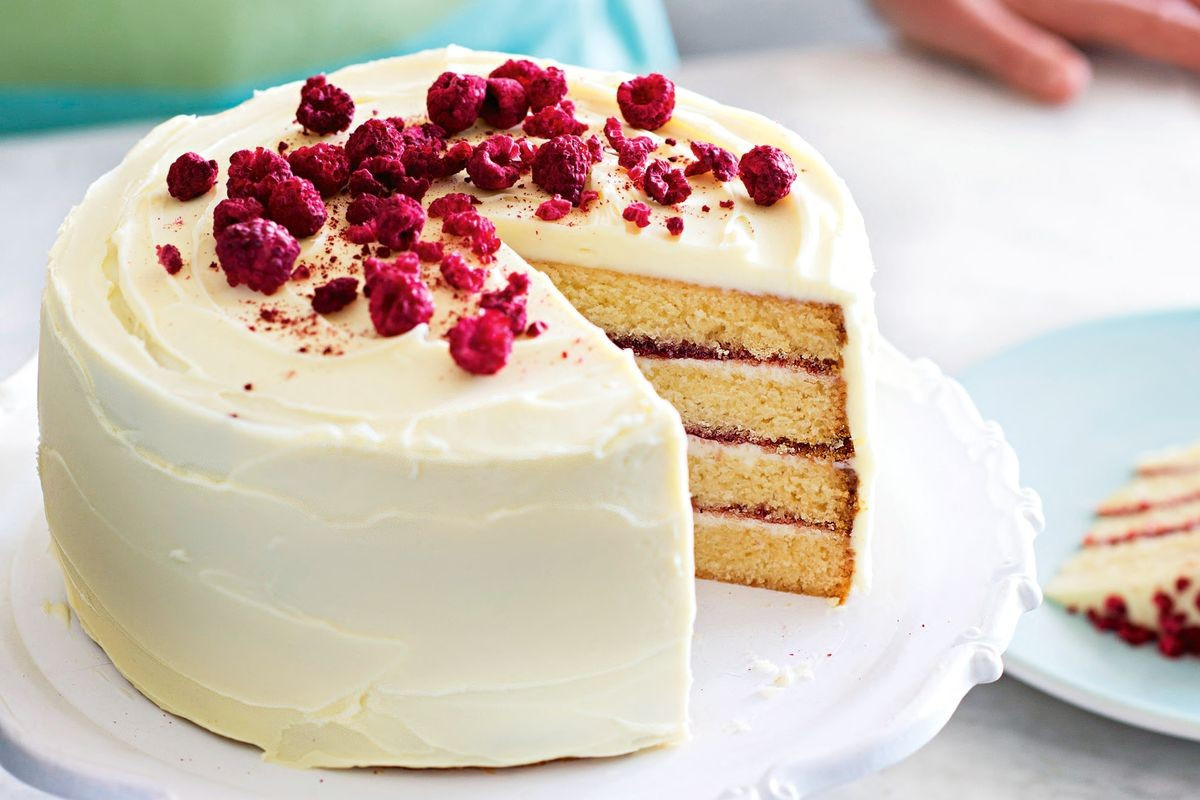 Healthy White Cake Recipe
 Anneka Manning s layered white chocolate cake Recipes