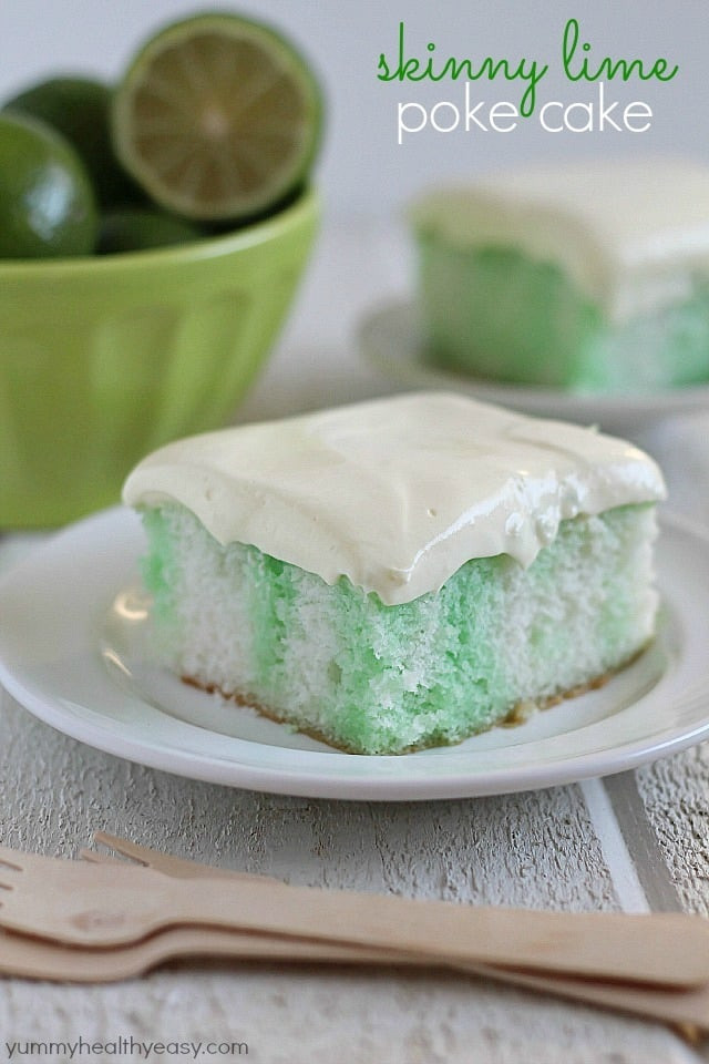 Healthy White Cake Recipe
 Skinny Lime Poke Cake Yummy Healthy Easy