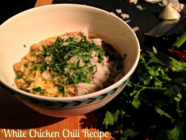 Healthy White Chicken Chili Recipe
 Healthy White Chicken Chili Recipe My Healthy Happier Life