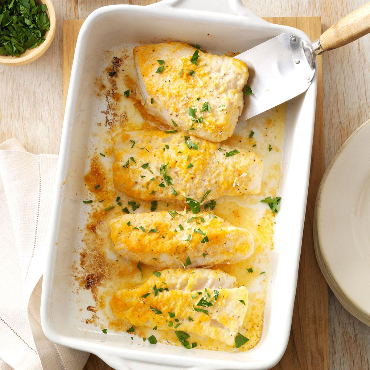 Healthy White Fish Recipes
 Lemon Parsley Baked Cod Recipe