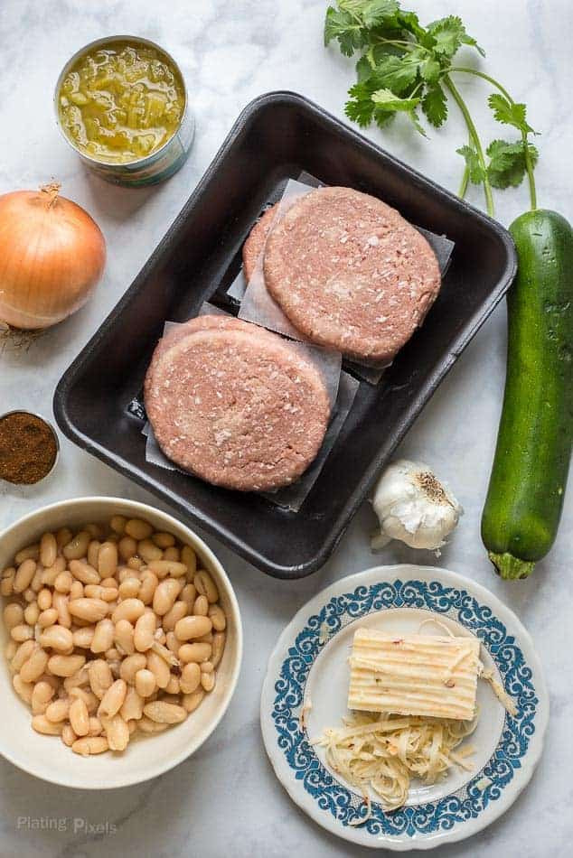 Healthy White Turkey Chili
 Healthy White Bean Turkey Chili Plating