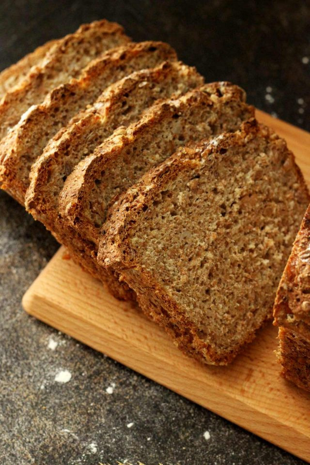 Healthy Whole Grain Bread
 Healthy Wholemeal Bread • Happy Kitchen Rocks