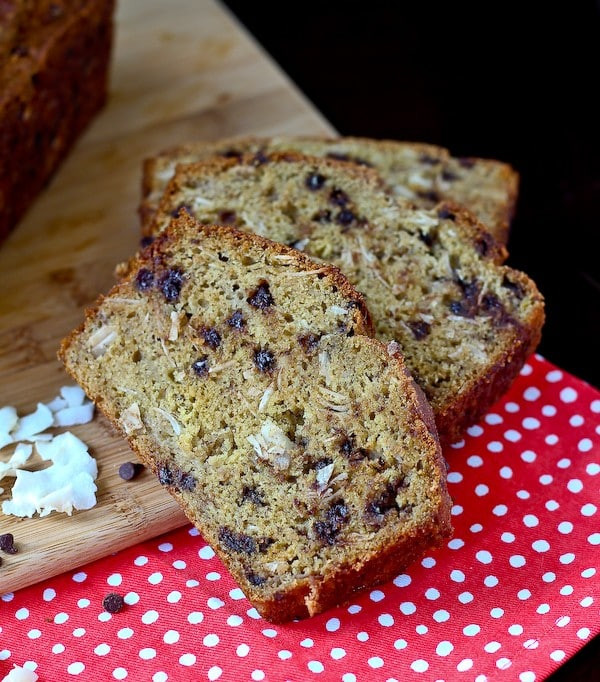 Healthy Whole Wheat Banana Bread
 Healthy Whole Wheat Banana Bread with Chocolate Chips and