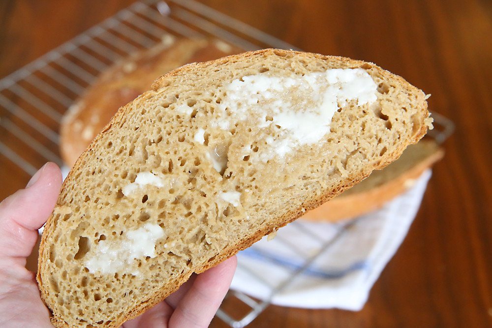 Healthy Whole Wheat Bread Recipe
 whole wheat artisan bread easiest bread recipe ever It