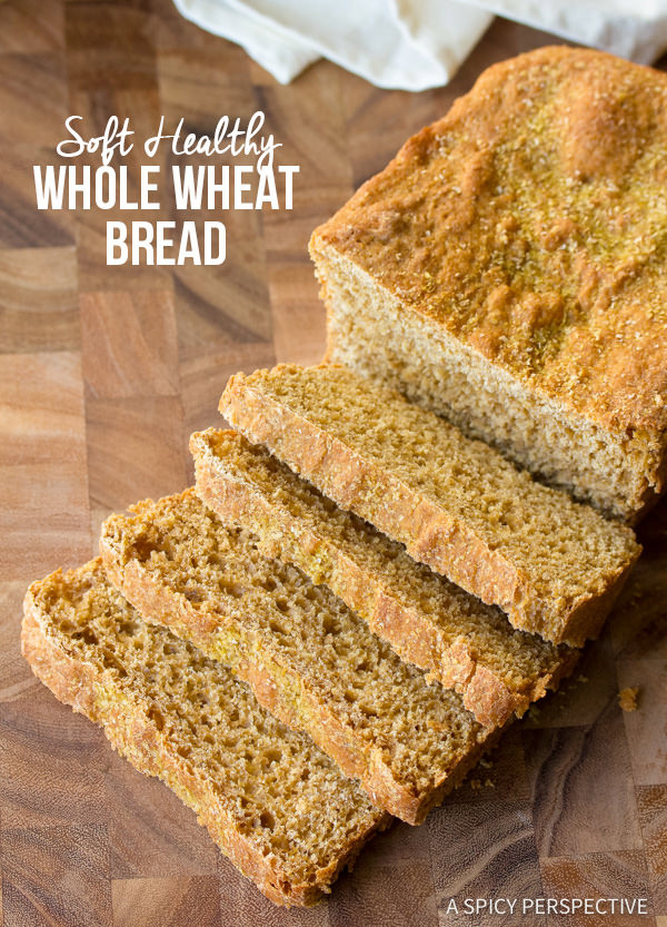 Healthy Whole Wheat Bread
 healthy whole wheat bread recipe