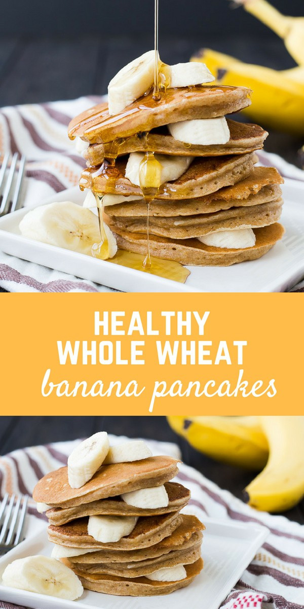 Healthy Whole Wheat Pancakes
 make healthy whole wheat pancakes