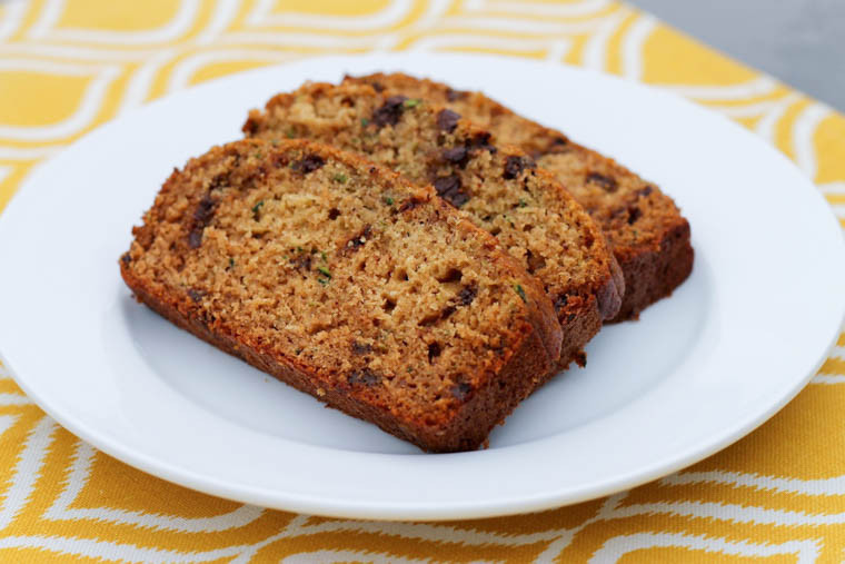 Healthy Whole Wheat Zucchini Bread
 Healthy Whole Wheat Zucchini Bread with Chocolate Chips