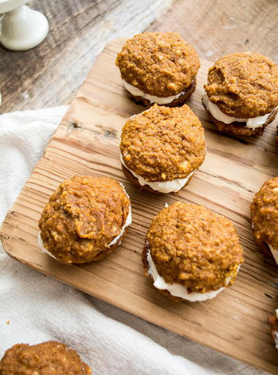 Healthy Whoopie Pies
 No Tricks Just Treats 10 Healthy Pumpkin Desserts for