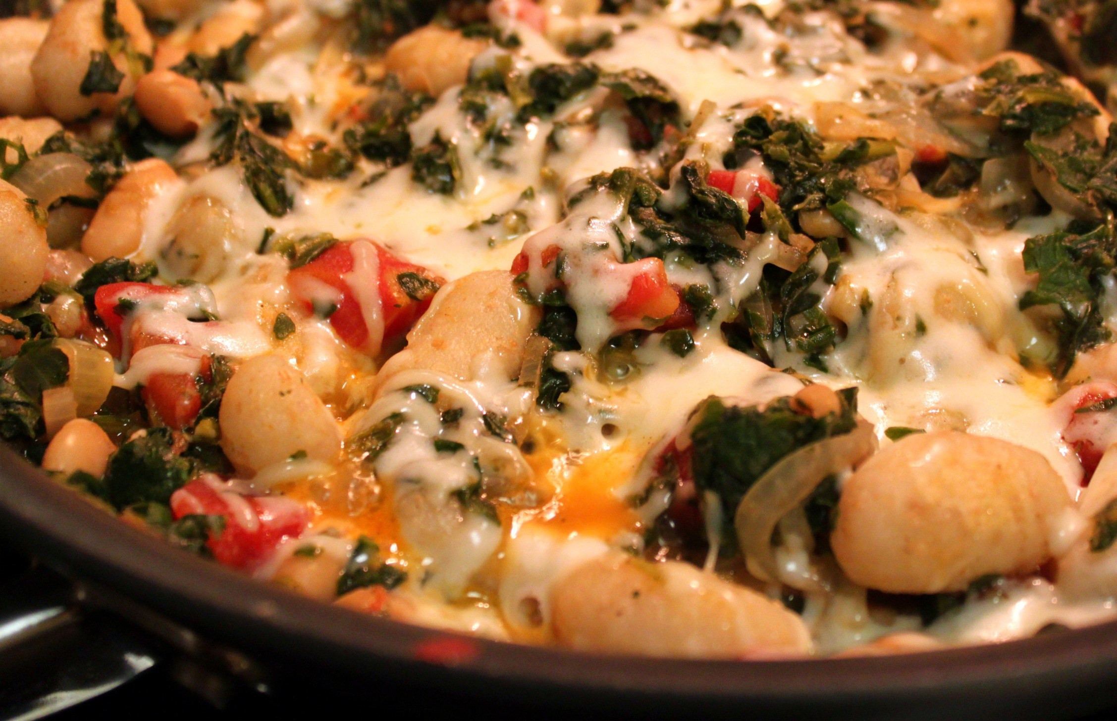 Healthy Winter Dinners
 A Warming Winter Dinner Skillet Gnocchi with Spinach and