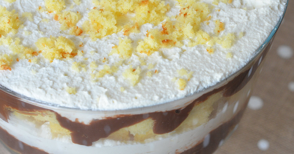 Healthy Yellow Cake Recipe
 Healthy Trifle Recipe w Yellow Cake Chocolate Pudding