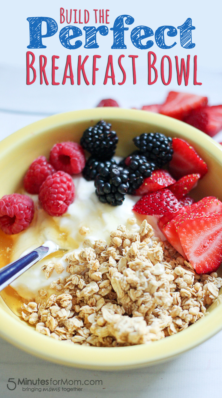 Healthy Yogurt Breakfast
 Delicious & Healthy Breakfast Bowl with Chobani Greek Yogurt