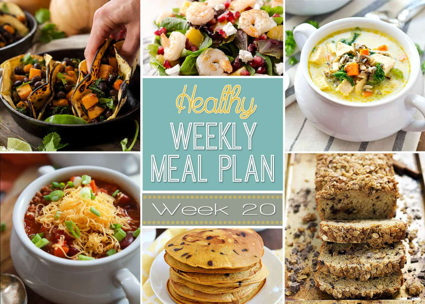 Healthy Yummy Dinners
 Healthy Weekly Meal Plan 20 Yummy Healthy Easy