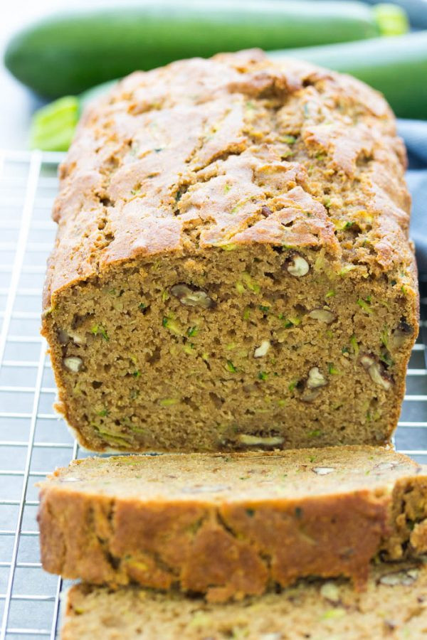 Healthy Zucchini Bread Recipe Applesauce
 Best Healthy Zucchini Bread Kristine s Kitchen