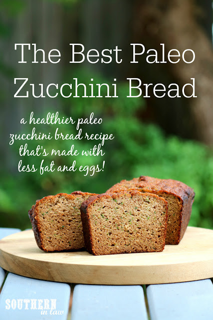 Healthy Zucchini Bread Recipe Low Sugar
 Southern In Law Recipe The Best Paleo Zucchini Bread