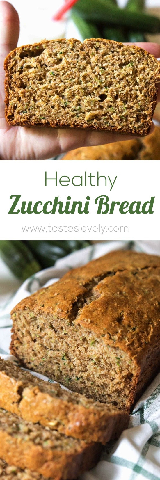 Healthy Zucchini Bread Recipes
 Healthy Zucchini Bread — Tastes Lovely