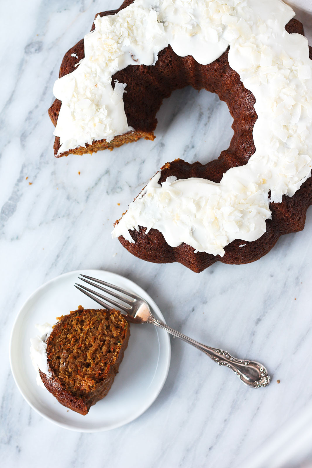 Healthy Zucchini Cake
 Orange Carrot Zucchini Cake with Coconut Cream Cheese