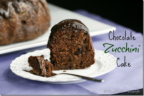Healthy Zucchini Cake
 chocolate zucchini bundt cake with chocolate glaze