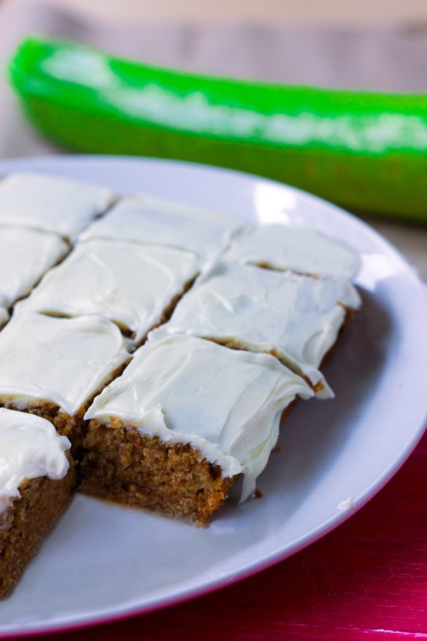 Healthy Zucchini Cake
 Moist Zucchini Cake With Greek Yogurt Frosting