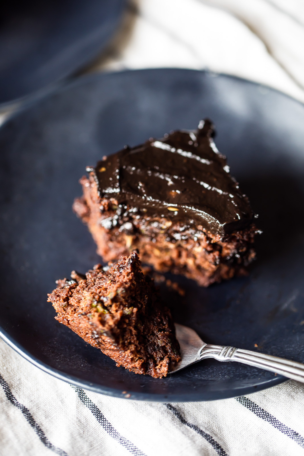 Healthy Zucchini Chocolate Cake
 Healthy Chocolate Zucchini Cake with Avocado Chocolate