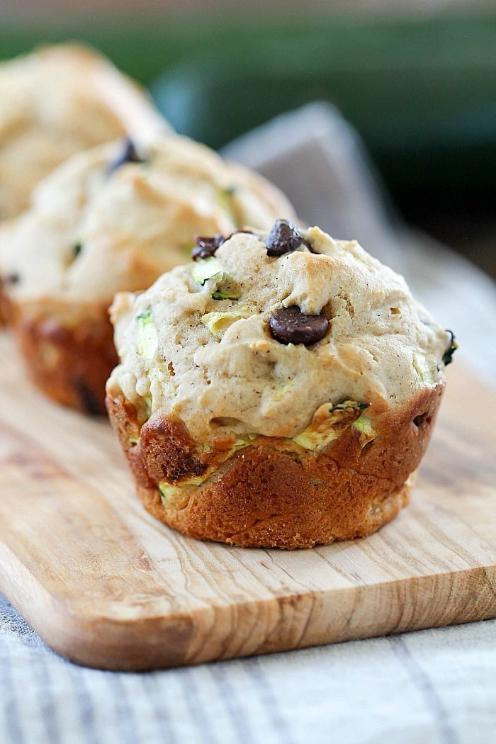 Healthy Zucchini Chocolate Chip Muffins
 Healthy Chocolate Chip Zucchini Muffins Yummy Healthy Easy