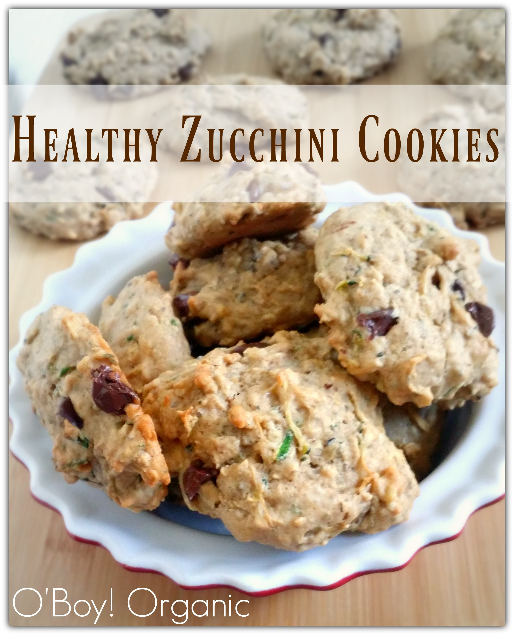 Healthy Zucchini Cookies
 Healthy Zucchini Cookies