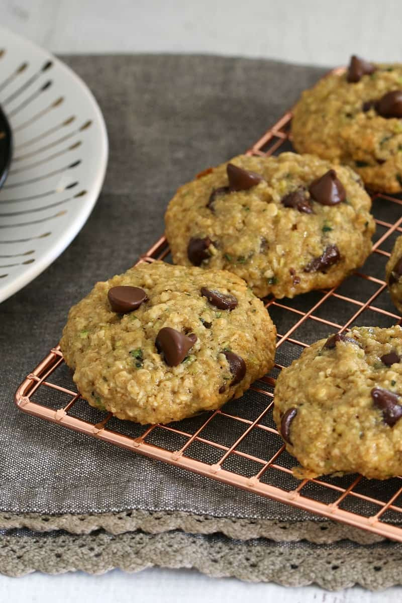 Healthy Zucchini Cookies
 Healthy Zucchini Oat and Chocolate Chip Cookies Bake