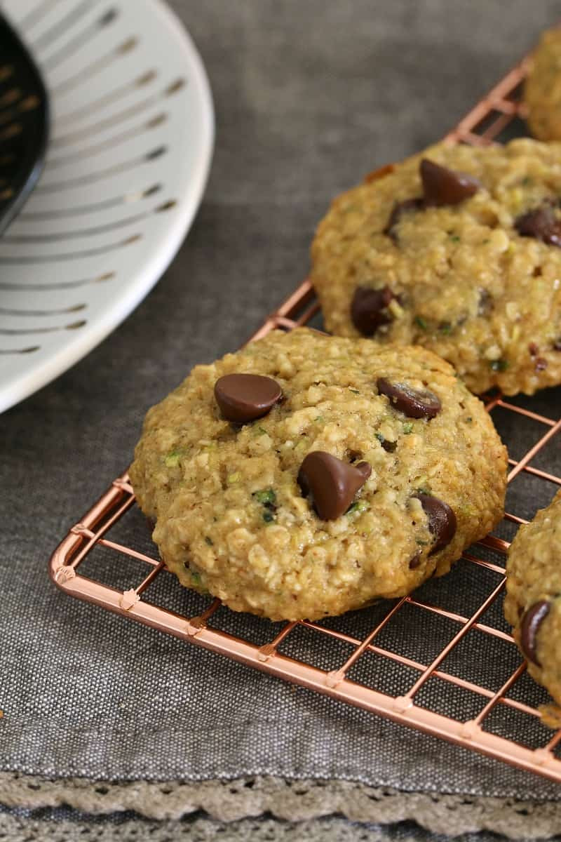 Healthy Zucchini Cookies
 Healthy Zucchini Oat and Chocolate Chip Cookies Bake