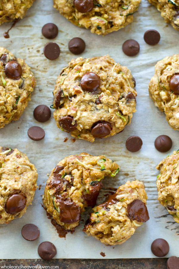 Healthy Zucchini Cookies
 Healthy Zucchini Oat Breakfast Cookies