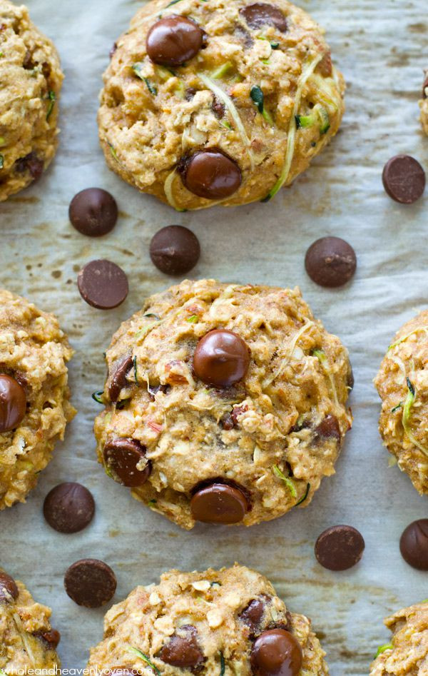 Healthy Zucchini Cookies
 Healthy Zucchini Oat Breakfast Cookies