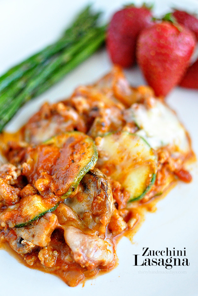 Healthy Zucchini Lasagna
 Weekly Meal Planner 21