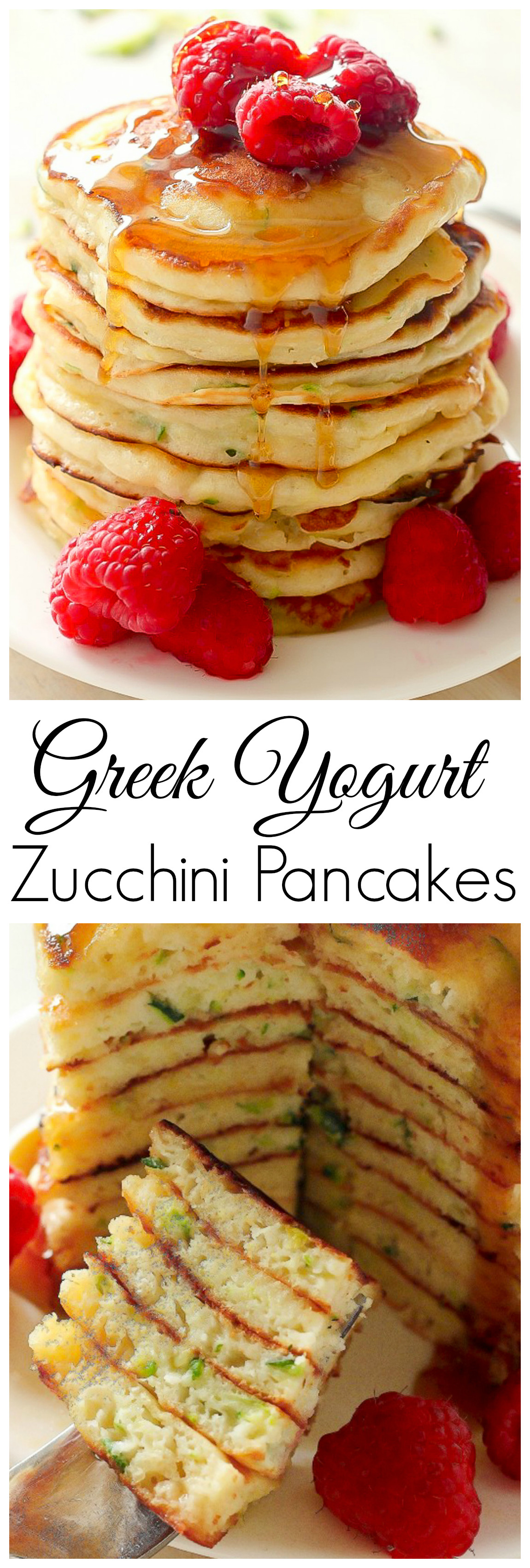 Healthy Zucchini Pancakes
 Healthy Greek Yogurt Zucchini Pancakes Baker by Nature