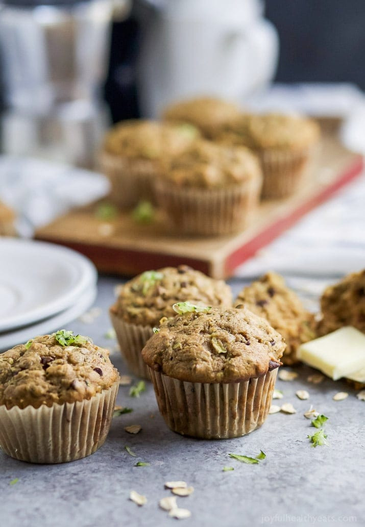 Healthy Zucchini Recipes
 Chocolate Chip Zucchini Muffins