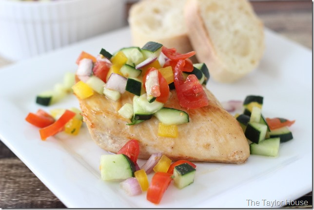 Heart Healthy Baked Chicken Recipes
 Healthy Recipe Baked Chicken with Cucumber Salsa