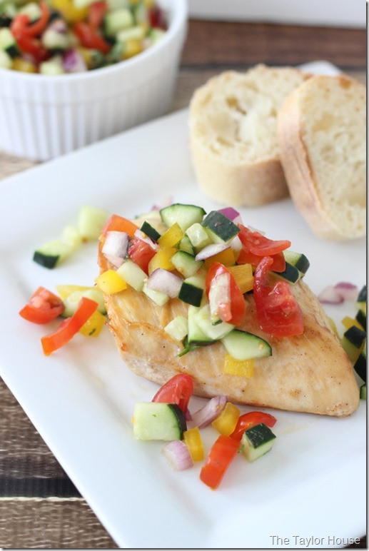 Heart Healthy Baked Chicken Recipes
 Healthy Recipe Baked Chicken with Cucumber Salsa Page 2