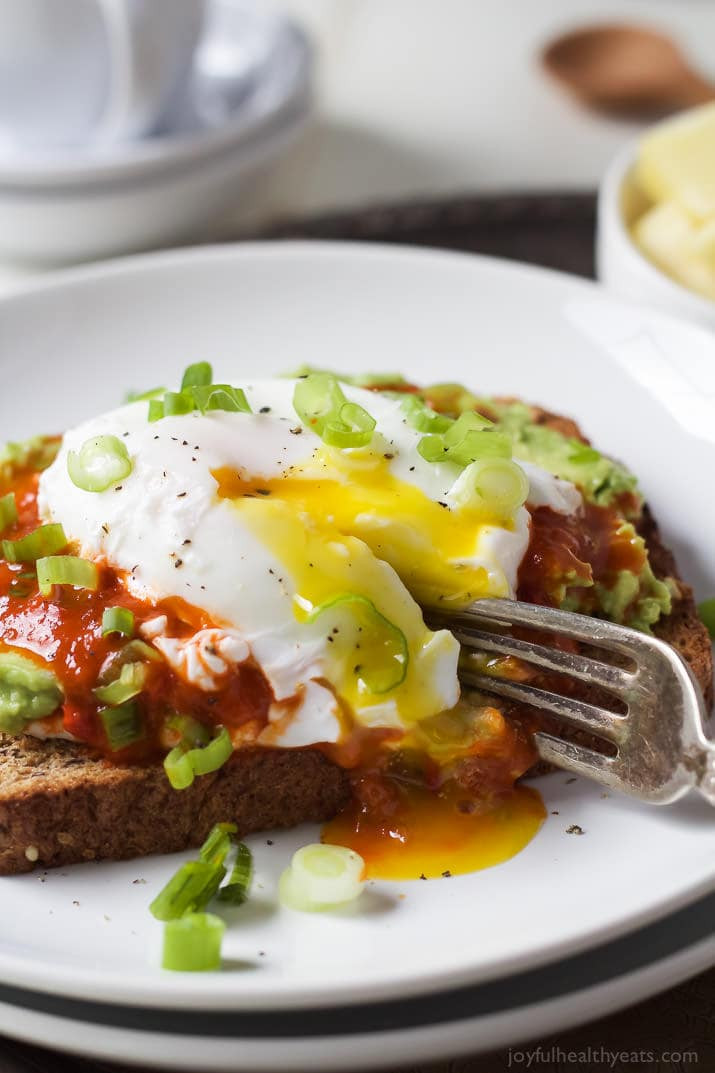 Heart Healthy Breakfast Recipes
 Ricotta Avocado Toast with Poached Egg