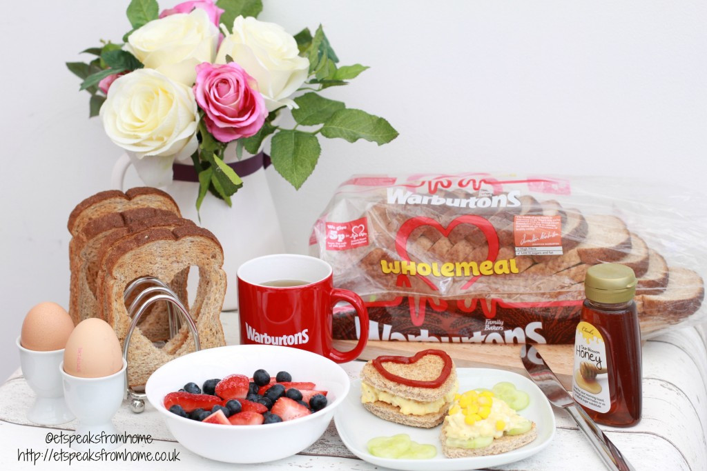 Heart Healthy Breakfast
 Red Heart Healthy Breakfast with Warburtons ET Speaks