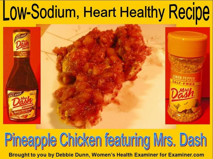 Heart Healthy Chicken Recipes
 18 best images about Heart Healthy Low Sodium Recipes on