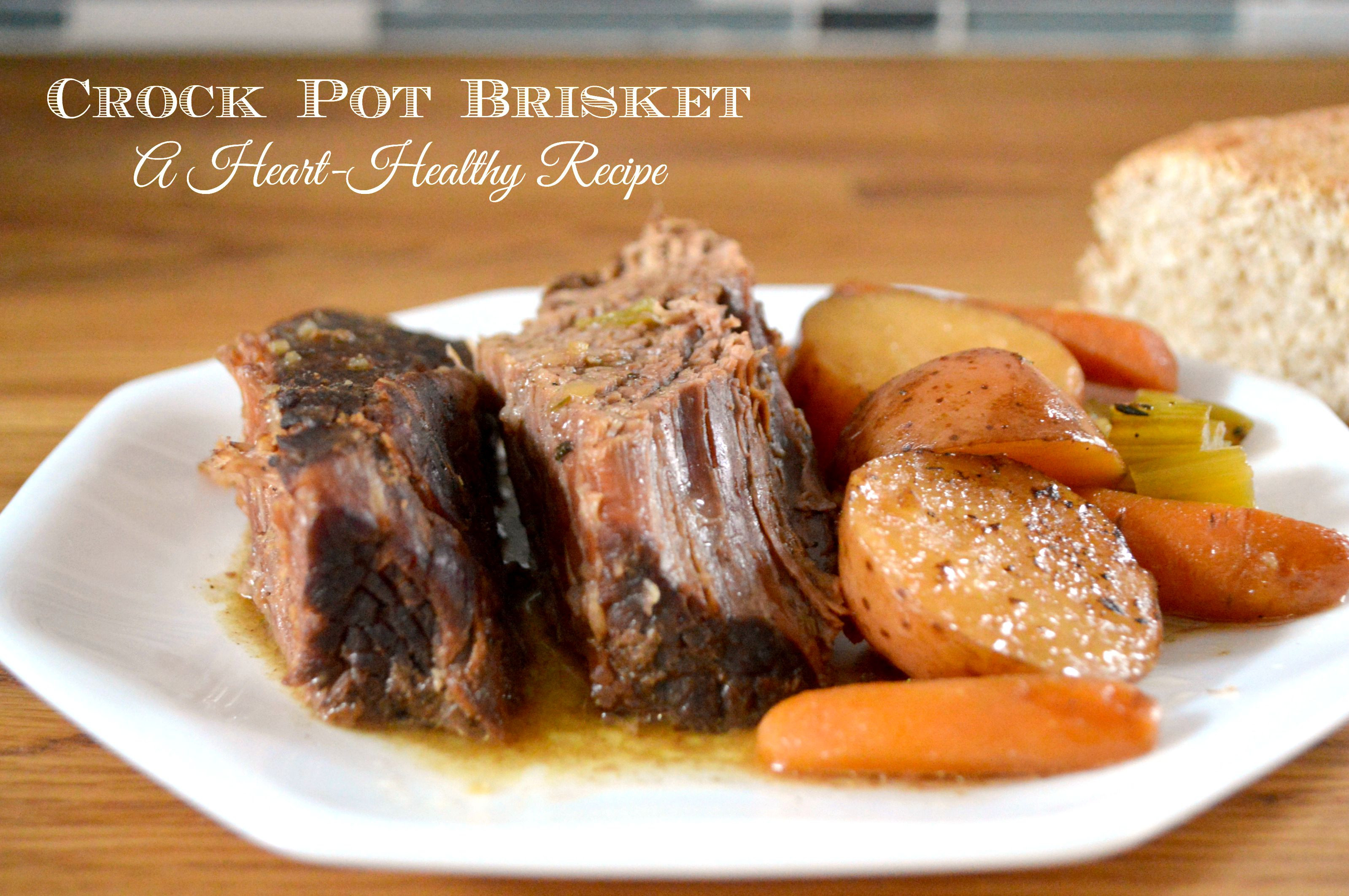 Heart Healthy Crock Pot Recipes
 Heart Healthy Brisket Slow Cookerster