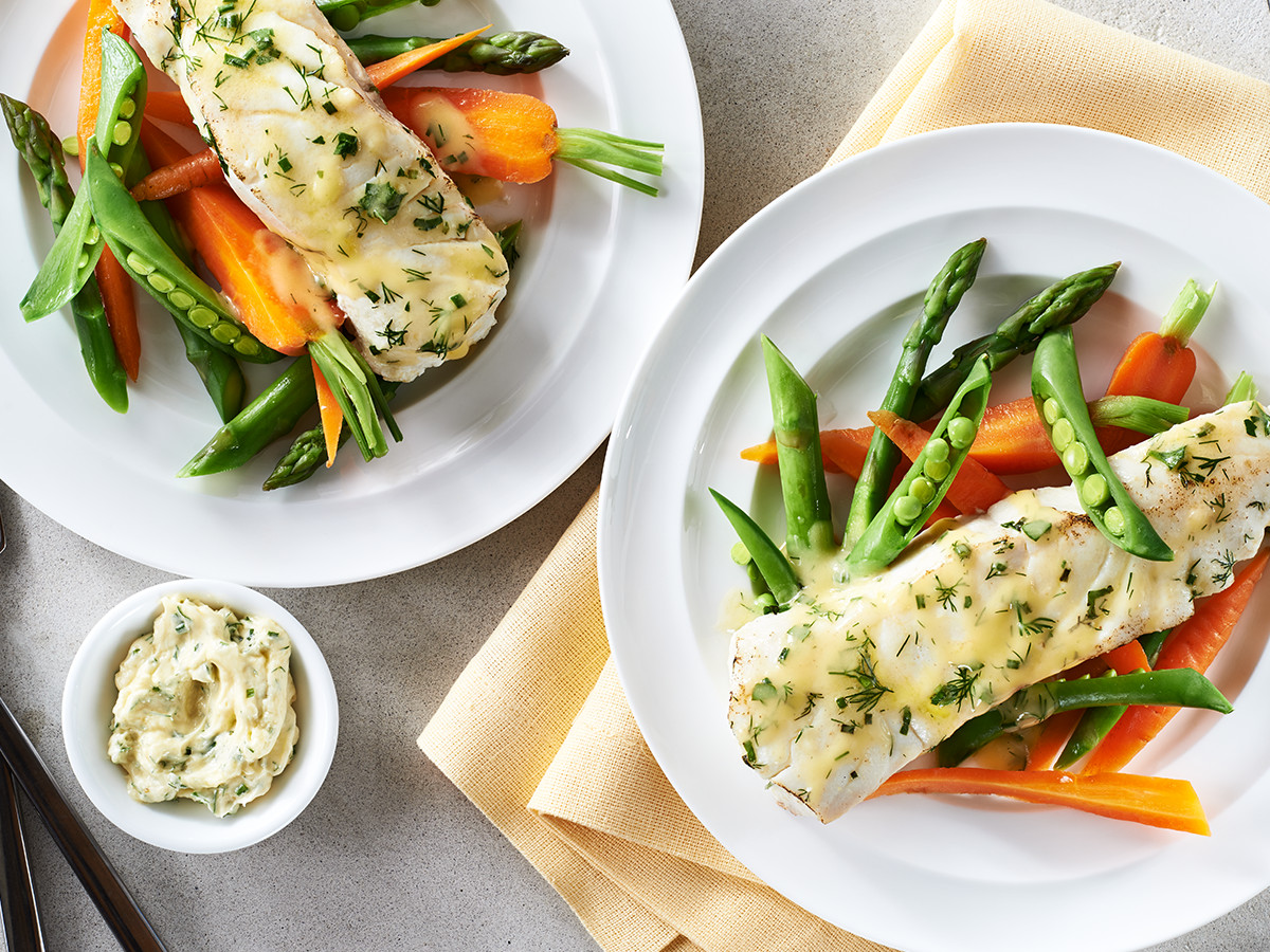 Heart Healthy Fish Recipes
 Halibut with Lemon Shallots & Herbs Recipe