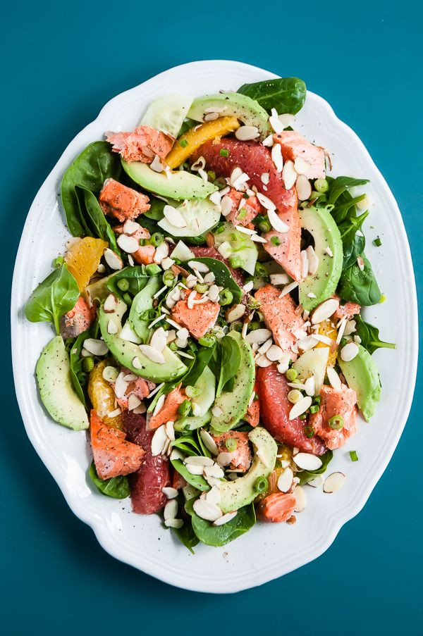 Heart Healthy Fish Recipes 20 Ideas for Heart Healthy Citrus Avocado Salmon Salad Recipe