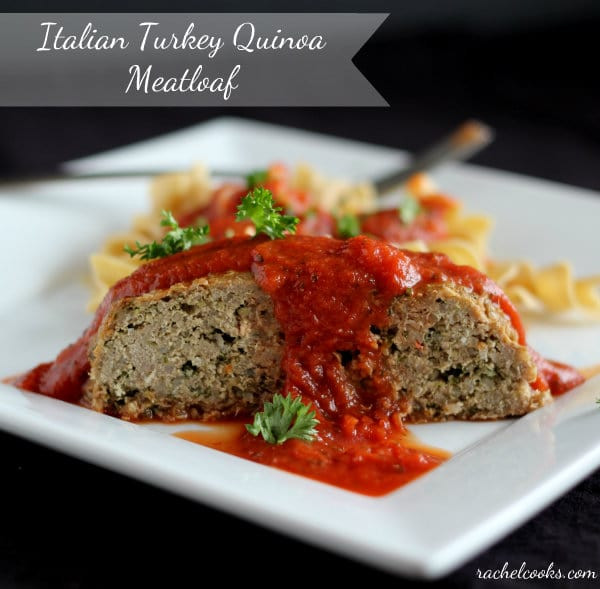 Heart Healthy Meatloaf
 Italian Turkey Quinoa Meatloaf Rachel Cooks