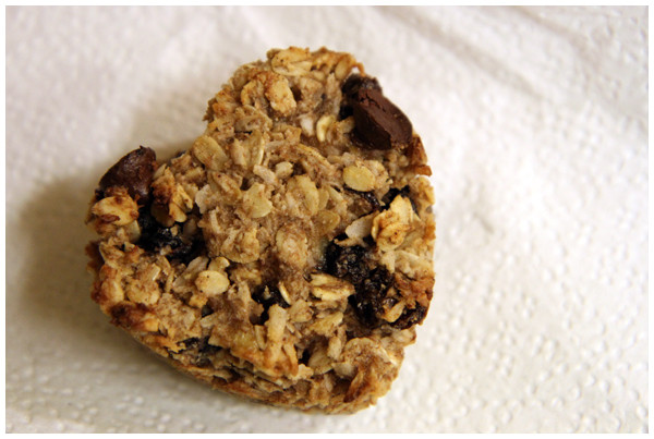 Heart Healthy Oatmeal Raisin Cookies
 Heart Shaped Oatmeal Raisin Cookies with a Chocolate