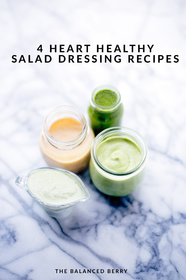 Heart Healthy Salad Dressing Recipes
 4 Heart Healthy Salad Dressing Recipes The Balanced Berry