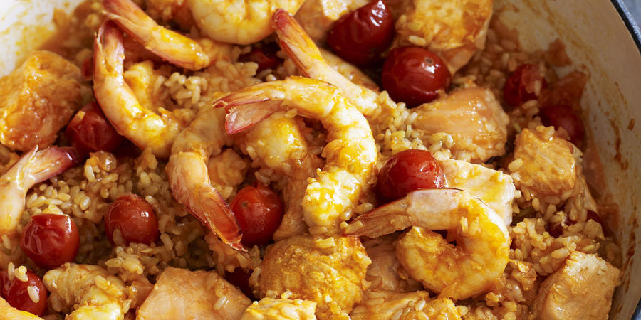 Heart Healthy Shrimp Recipes
 Heart Healthy Seafood with Tomato Rice