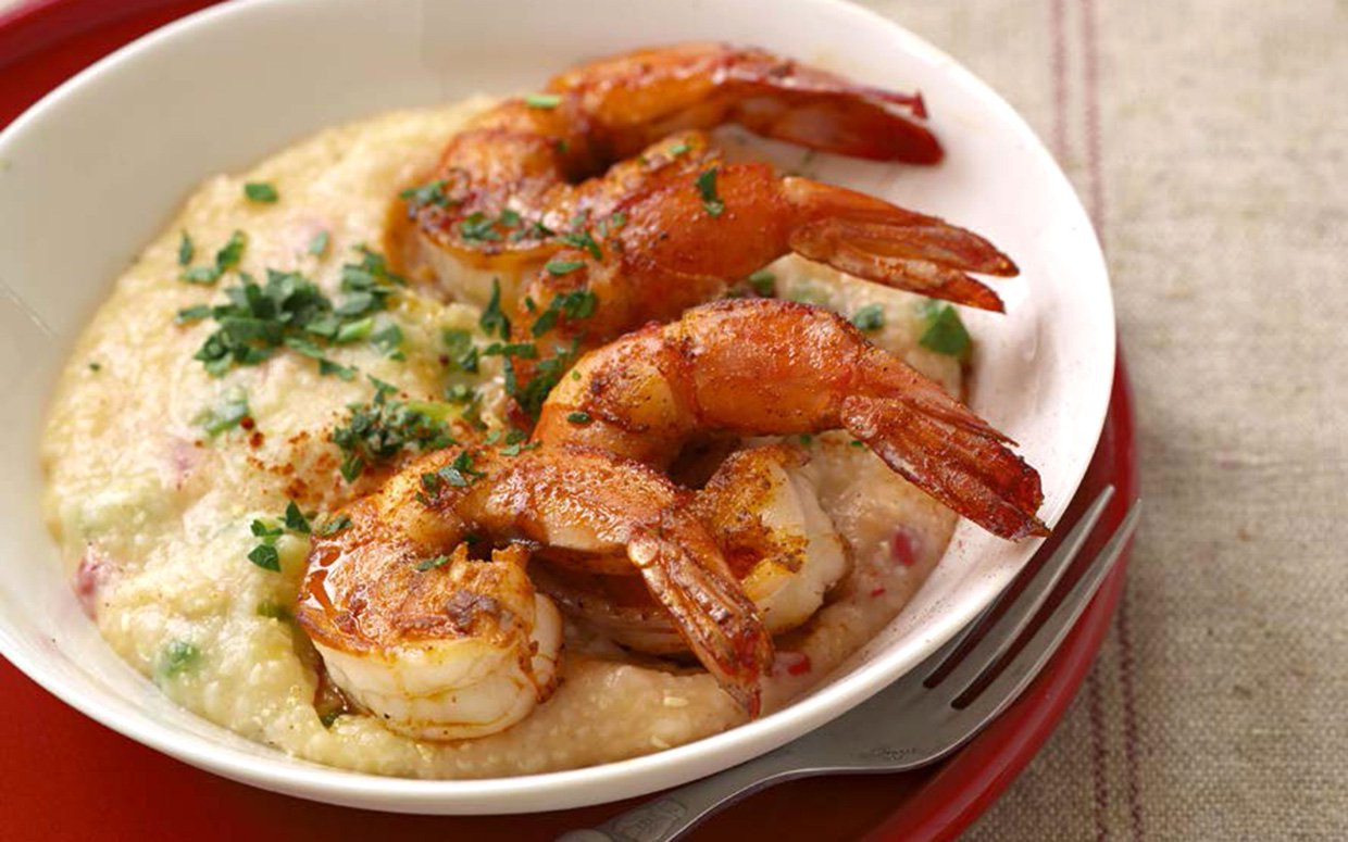 Heart Healthy Shrimp Recipes
 30 Minute Heart Healthy Spicy Shrimp and Grits