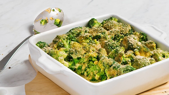 Heart Healthy Side Dishes
 Cheddar Broccoli Casserole