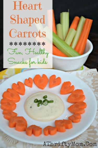 Heart Healthy Snack Recipes
 ᗐHeart Shaped Carrots Ξ Quick and Easy Healthy ̿̿̿ •̪