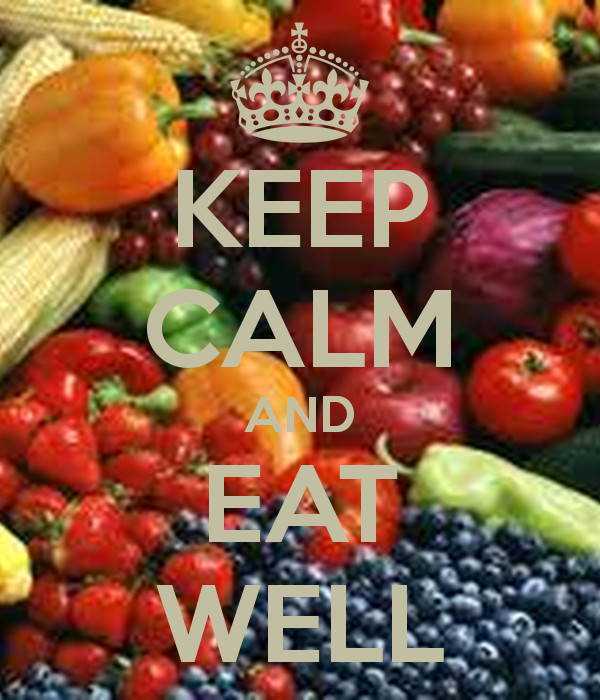 Heart Healthy Snacks To Buy
 KEEP CALM AND EAT WELL Poster Ariadna
