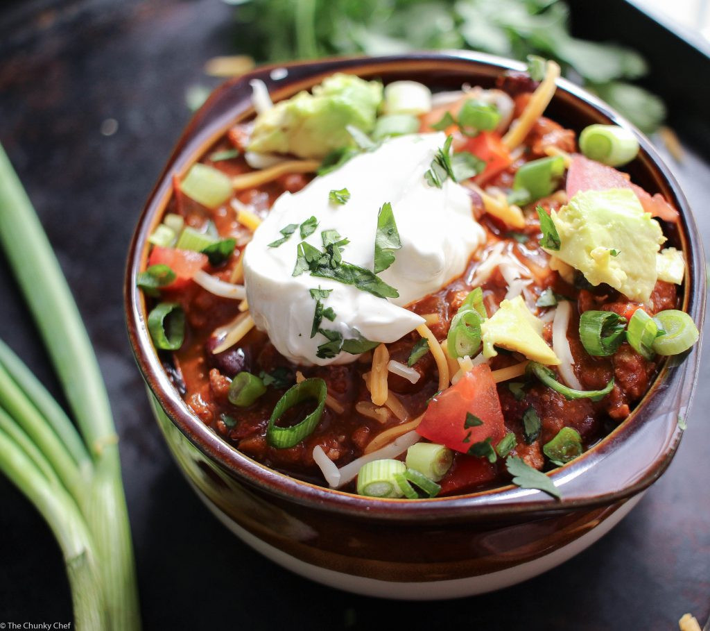 Heart Healthy Turkey Chili
 Heart Healthy Turkey Chili The Chunky Chef